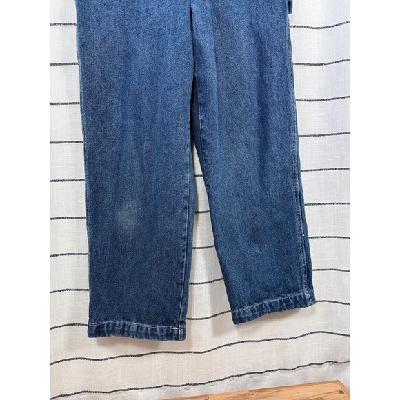 Calvin Klein Denim Overalls Size L Vintage 90s Y2K Utility Workwear - Picture 15 of 15